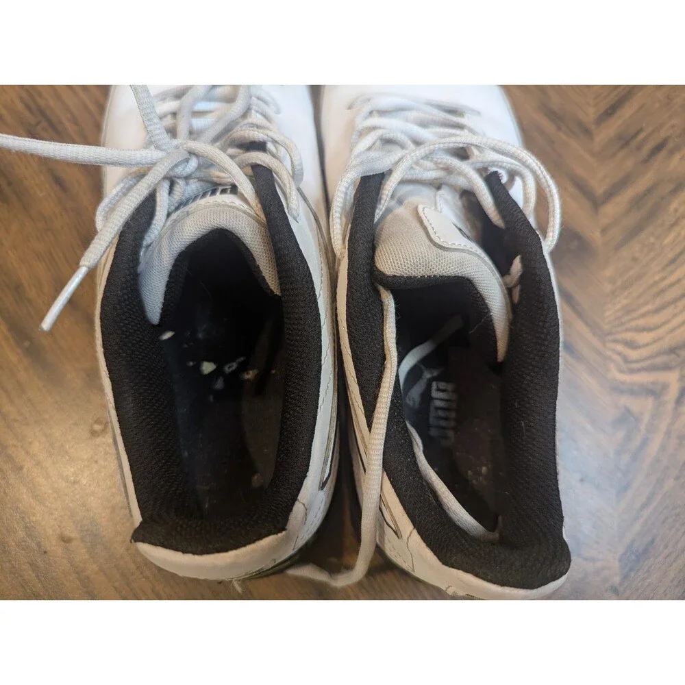 Men Size 9 - Puma  White Black Super Levitate Lace Up 190974-01 Style
